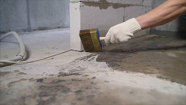 SJ Waterproofing Pros Waterproofing coverage map for Ludlow Falls, OH and surrounding area
